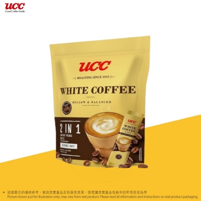 UCC 經典2合1白咖啡 (25g x 12條)