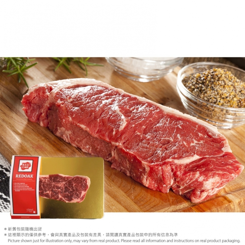 Redoak YP草飼黑安格斯西冷扒裝(約230-260g)(急凍)