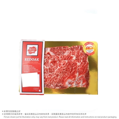 Redoak YP草飼黑安格斯牛小排(急凍)