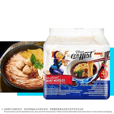 泰國香濃船麵4包裝