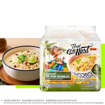 冬蔭椰子味香辣即食麵4包裝