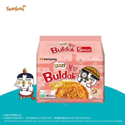 辣雞玫瑰奶油撈麵 (5包裝)